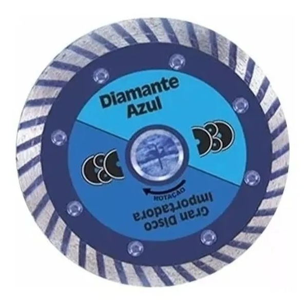 Disco Diamantado Turbo - Diamante Azul Original