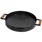 Disco Esmaltado Alto Com Alça E Borda Chapa Bifeteira Ø30cm