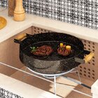 Disco Esmaltado Alto Com Alça E Borda Chapa Bifeteira Ø30cm