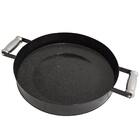 Disco Esmaltado Com Alça E Borda Chapa De Aço Ø43 Qualinox