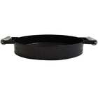 Disco Esmaltado Com Alça E Borda Chapa De Aço Ø43 Qualinox