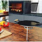 Disco Esmaltado De Aço Ø43cm Com Alça E Talheres Qualinox