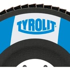 Disco Flap 27cla 115x22,23 Za40q-b  Tyrolit  Kit C/ 10 Pçs