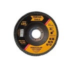 Disco Flap 4.1/2 X 7/8 115mm Grão 100 P/ Aço Madeira Inox