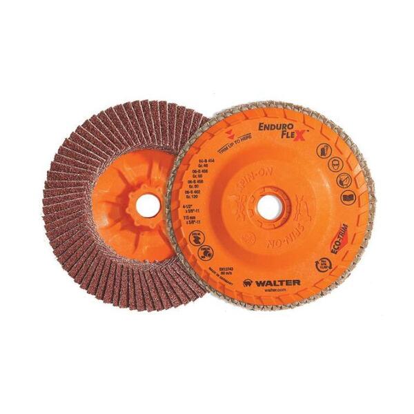 Disco Flap 7'' Grão 120 Enduro-flex Walter Abrasivos