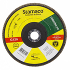 Disco Flap 7" para Construção Grão 120 Stamaco