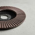 Disco Flap Aço Cortag Lixadeira Lixa Desbaste Acabamento Grão