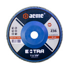 Disco Flap Aeme Extra Nylon Reto Zircônio 7" (180mm) - 80