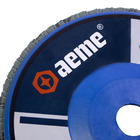 Disco Flap Aeme Extra Nylon Reto Zircônio 7" (180mm) - 80