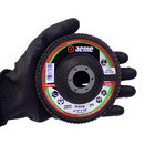 Disco Flap Aeme Prime Fibra Angular Óxido De Alumínio 4.1/2"