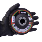 Disco Flap Aeme Prime Fibra Angular Óxido De Alumínio 4.1/2"