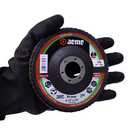 Disco Flap Aeme Prime Fibra Angular Óxido De Alumínio 4.1/2"