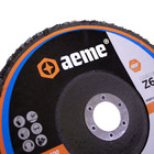 Disco Flap Aeme Profissional Fibra Angular 7" (180mm) - 80