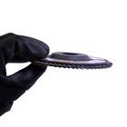 Disco Flap Aeme Standard Nylon Preto Reto Zircônio 4.1/2" (11