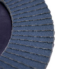 Disco Flap Aeme Standard Nylon Preto Reto Zircônio 7" (180mm)