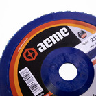 Disco Flap Aeme Ultra Nylon Reto Zircônio 7" (180mm) 5 Unidad