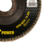 Disco Flap Curvo Ox.aluminio 4.1/2  Gr. 040