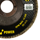 Disco Flap Curvo Ox.aluminio 4.1/2  Gr. 080