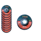 Disco Flap De 4.1/2" 115mm Grão 60 T29 Caixa De 10 Un