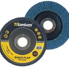 Disco Flap De Zircônio De 4.1/2 Pol. Grão 40 - Titanium