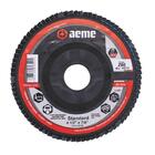 Disco Flap Standard Nylon Reto Zircônio 4.1/2" Gr. Z 80- Aeme