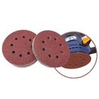 Disco Lixa 125mm (05 ) 8furos P/lix Excentrica 5 Unid. Gr180