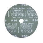 Disco Lixa Aeme Óxido De Alumínio 7" (180x22.23) - 36