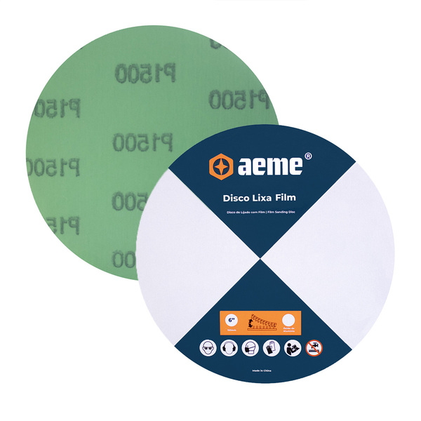 Disco Lixa Pluma Film Aeme 150mm (6 Pol) - 1500
