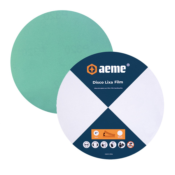 Disco Lixa Pluma Film Aeme 150mm (6 Pol) - 320