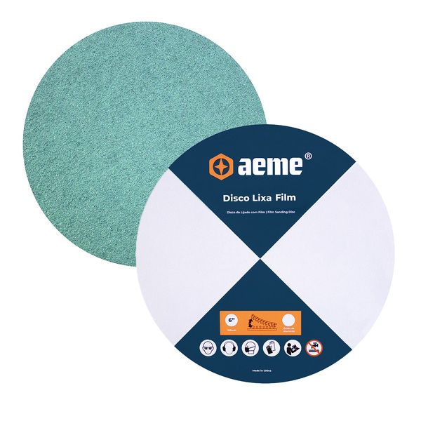 Disco Lixa Pluma Film Aeme 150mm (6 Pol) - 40