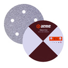 Disco Lixa Pluma Papel Aeme 125mm (5 Pol) 5 Furos - 150