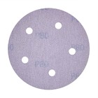 Disco Lixa Pluma Papel Aeme 125mm (5 Pol) 5 Furos 50 Unidades