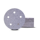 Disco Lixa Pluma Papel Aeme 125mm (5 Pol) 5 Furos 50 Unidades