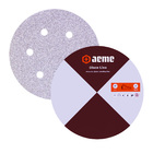 Disco Lixa Pluma Papel Aeme 125mm (5 Pol) 5 Furos - 800