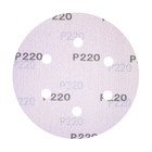 Disco Lixa Pluma Papel Aeme 150mm (6 Pol) 6 Furos - 220