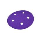 Disco Lixa Pluma Papel Cerâmico 125mm (5 Pol) 5 Furos - 150
