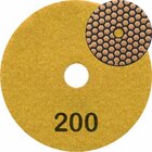 Disco Lixa Polimento A Seco Mármore 10 Cm Grão 200