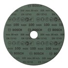 Disco de Lixa em Fibra R425 Óxido Alumínio 115mm G100 Bosch
