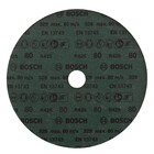 Disco de Lixa em Fibra R425 Óxido Alumínio 115mm G80 Bosch