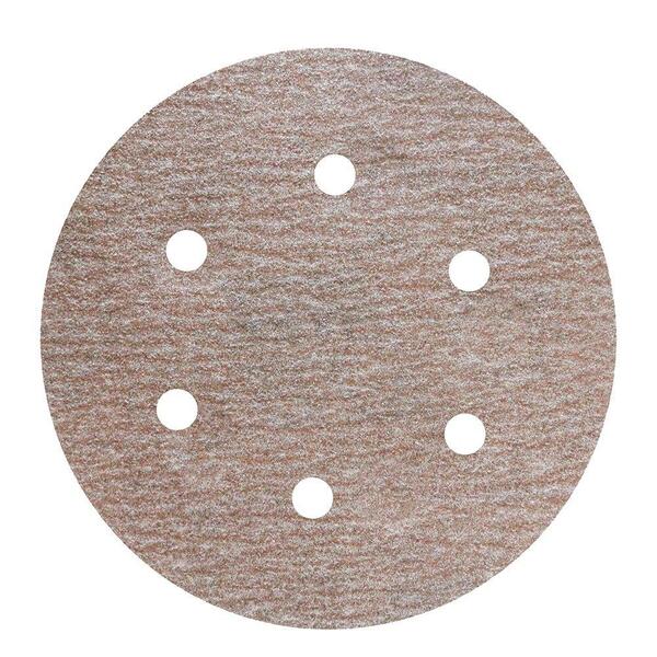 Disco Lixa Seco Norton A275 P320 152mm Com 6 Furos - Embalage