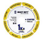 Disco Metal Diamantado 1k+ 115mmx22mm - Heavy Duty