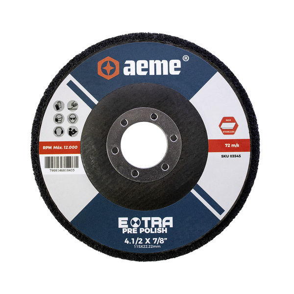 Disco Pré-polish Extra 4.1/2 Extra Fino Carbeto De Silício