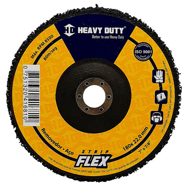 Disco Removedor Strip Flex  180x22- 6 Unidades