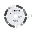 Disco Diamantado Bosch MultiMaterial Segmentado 110x20/16x10mm
