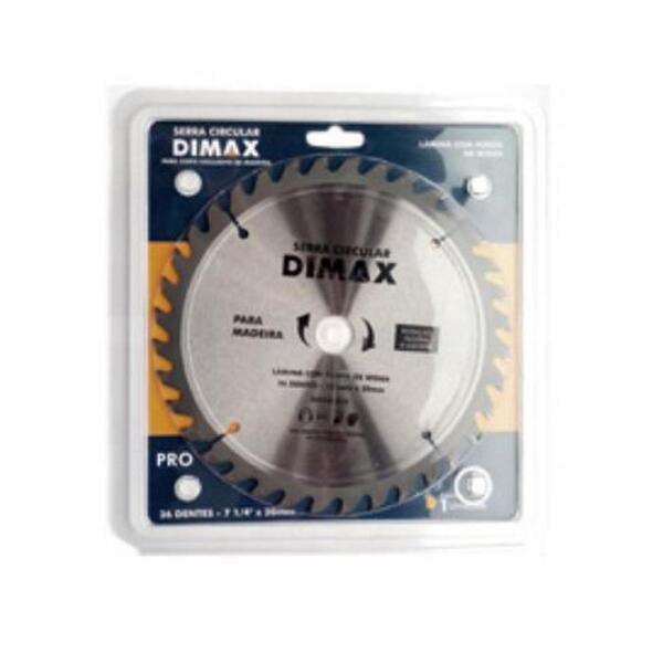 Disco Serra 36 Dentes 185mm Videa Dimax