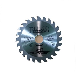 Foto de Disco Serra 4.1/2" P/madeira (115 X 22.23mm) - 24 Dentes Caix