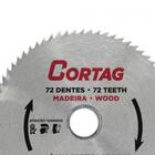 Disco Serra / Madeira Circular Aço Carbono 110mm Cortag - Uni