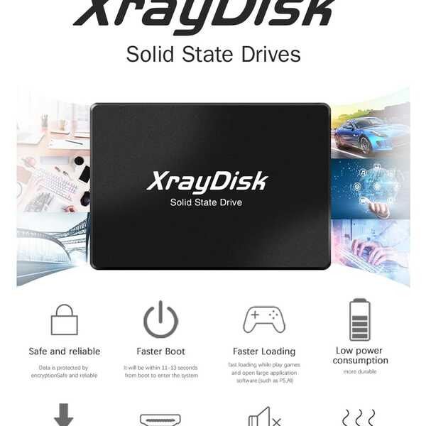 Disco Solido Interno Ssd Xray Disk 120gb 2.5 Pc - Notebook