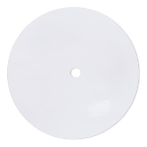 Disco Tampa Cego Branco 13cm P/ Acabamento Teto Trilho St553