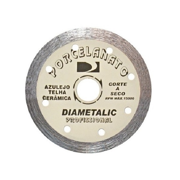 Discos De Corte Diamantado Porcelanato 110mm Diametalic